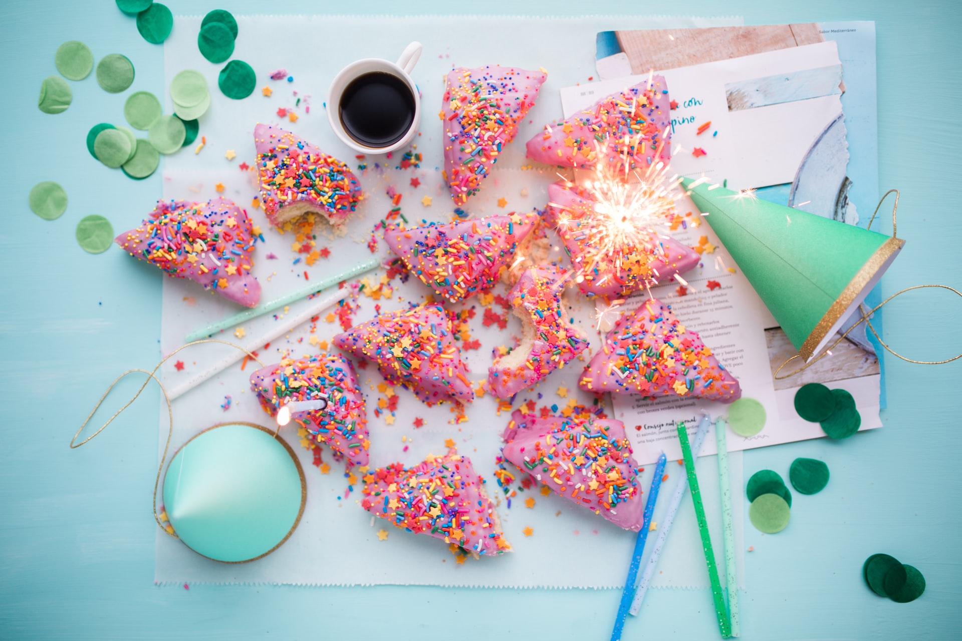 Celebration and cake